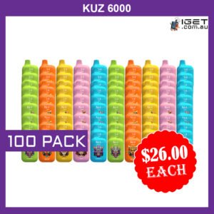 KUZ – 6000 PUFFS – 100 PACK