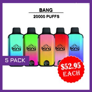 BANG – 5 PACK – 20000 PUFFS