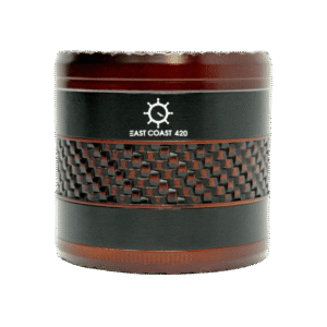 EC420 Weaving Wood Style 63mm 4 Piece Grinder  - Black