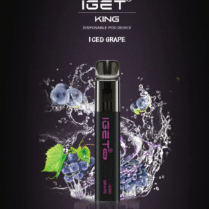 IGET KING ICED GRAPE – 2600 PUFFS