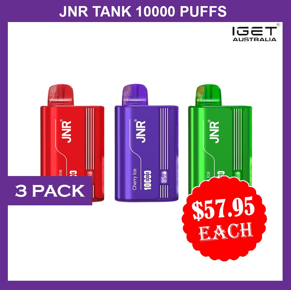 JNR TANK – 10000 PUFFS – 3 PACK
