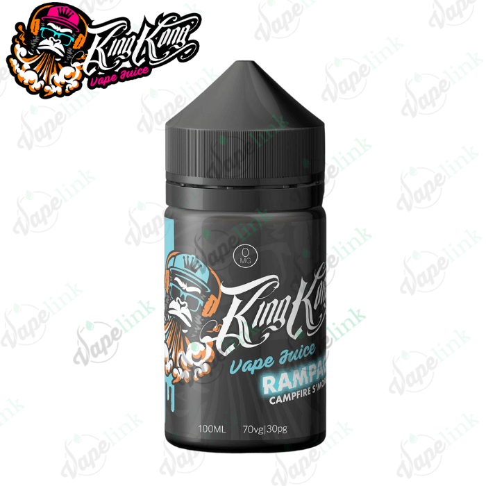 King Kong Vape Juice - Rampage - Campfire S'mores 100ml - Image 2