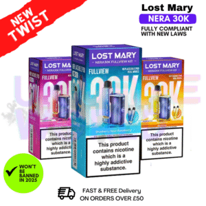 Lost Mary NERA 30K Puff Prefilled Pod Kit - £9.50