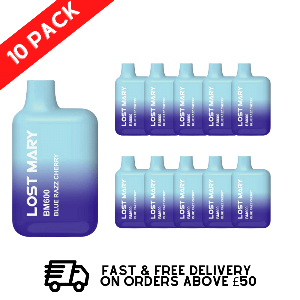 Blueberry - Lost Mary 600 Puff Bars Pack Of 10 BM600