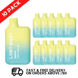 Triple Melon - Lost Mary 600 Puff Bars Pack Of 10 BM600