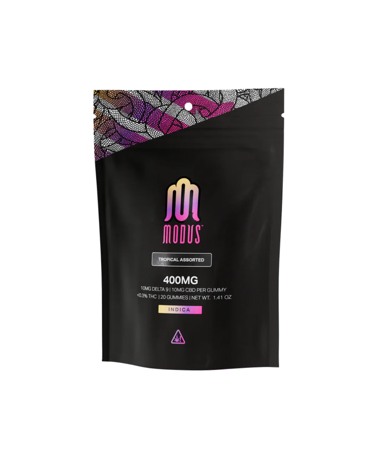 Modus Delta 9 CBD 1:1 Gummies | 20ct - Image 2