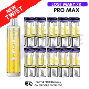 Pineapple ICE Lost Mary Pro Max 7K Box Of 10