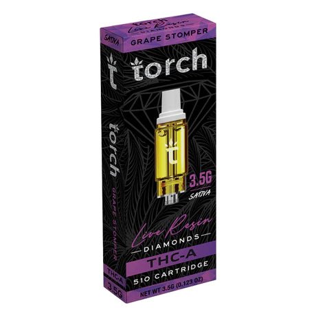 Torch Live Resin Diamonds Cartridge | 3.5g - Image 7