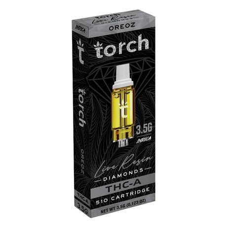 Torch Live Resin Diamonds Cartridge | 3.5g