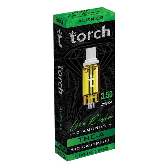 Torch Live Resin Diamonds Cartridge | 3.5g - Image 6