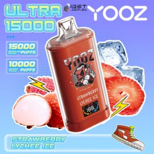YOOZ ULTRA – STRAWBERRY LYCHEE ICE – 15000 PUFFS