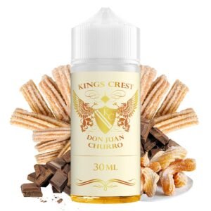 Don Juan Churro 30ml/120 Longfill – Kings Crest + Base 70ml 100% VG