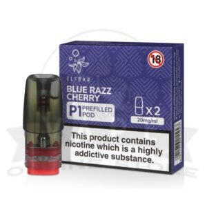 Blue Razz Cherry Elf Bar Mate P1 Prefilled Pod | Retails & Wholesale