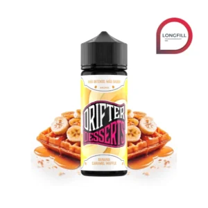 Drifter Desserts Banana Caramel Waffer Longfill 24ml + Base 70ml 100% VG