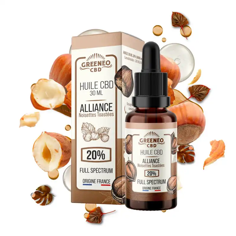 Óleo de CBD Full Spectrum Alliance Avelãs Tostadas 20% a 30ml – Greeneo