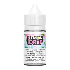 Lemon Drop Ice Salt Nic E-Liquid - Pink 30ml
