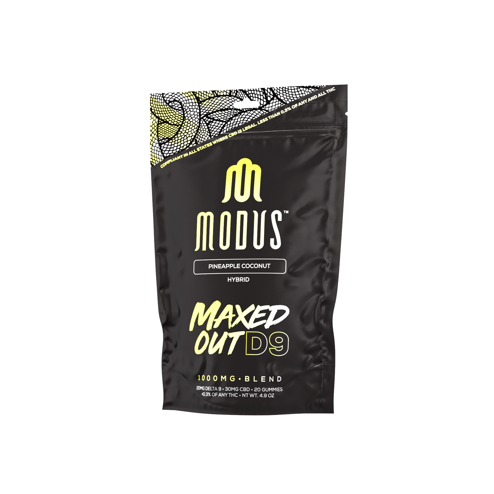 Modus Maxed Out D9 Gummies | 1000mg - Image 4
