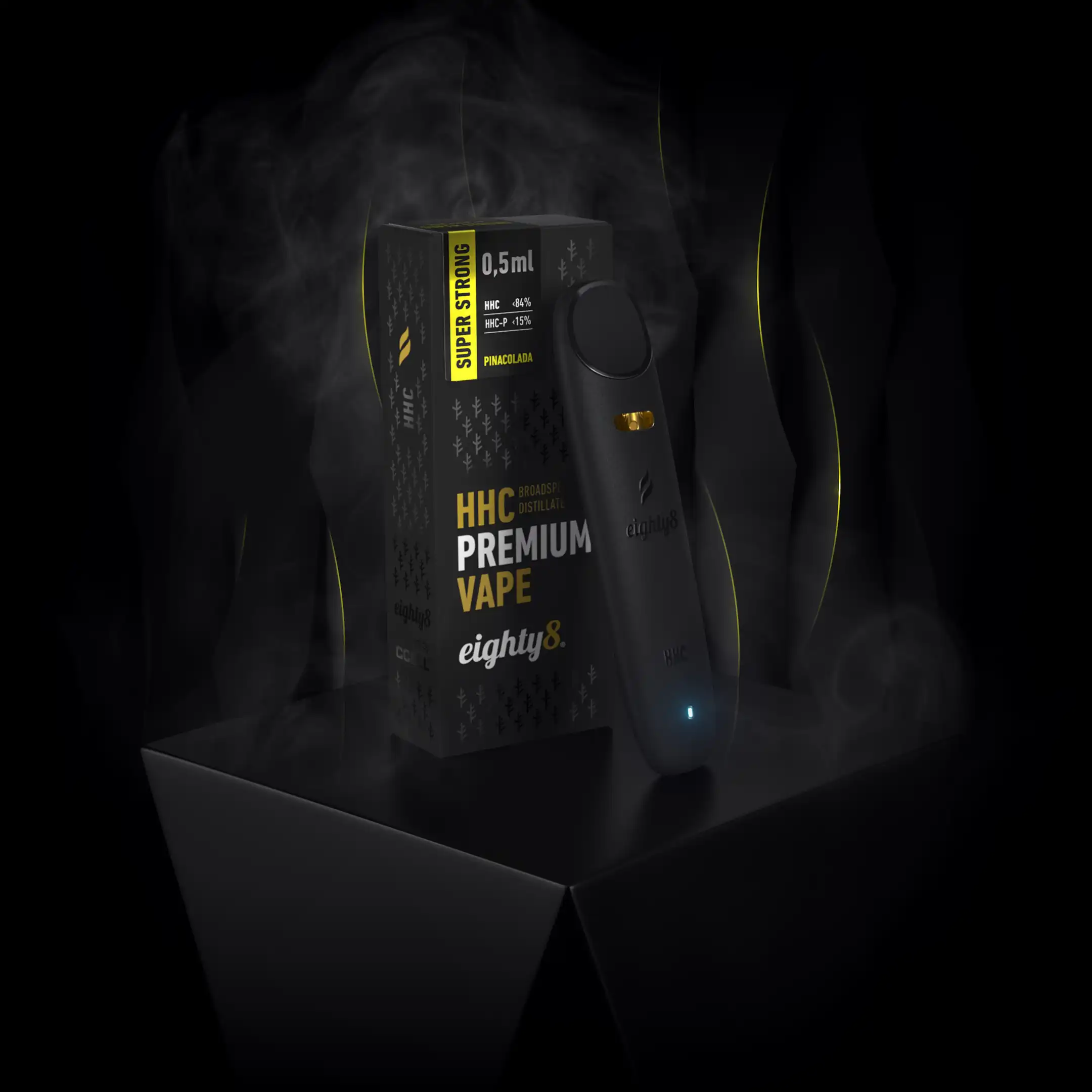 Eighty8 Vape Super Strong HHC + HHC-P – Pinacolada - Image 2