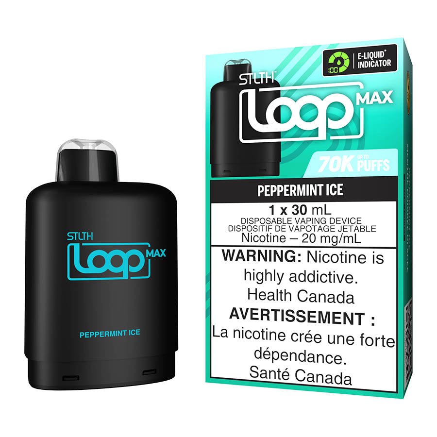STLTH Loop Max E-Liquid Pod Pack - Peppermint Ice