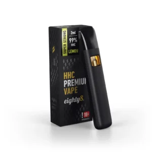 Vape HHC 99% Lemon 2ML Super Strong- Eighty8